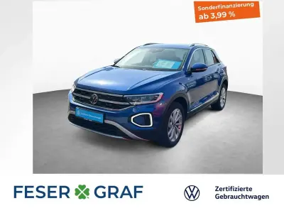 Gebraucht VW T-Roc Style 110 PS (80 kW) 2022 Ravennablau SUV