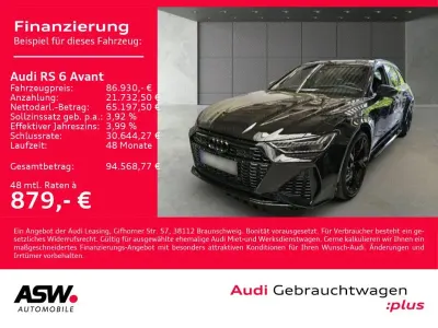 Używany Audi RS6 Ambiente 600 KM (441 kW) 2023 Czarny Kombi