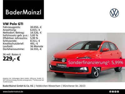 gebraucht VW Polo GTI 2.0 TSI DSG Virtual Pano Navi Beats