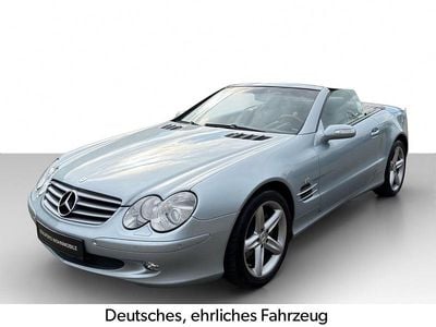 Begagnad Mercedes SL500 306 HK (225 kW) 2004 Silver Cab