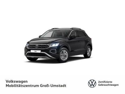 Schwarz Gebraucht 2024 VW T-Roc Life SUV | 23.450 € (Fairer Preis)