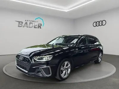 Gebraucht Audi A4 S-Line 163 PS (119 kW) 2023 Mythosschwarz metallic Kombi