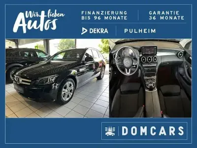 Brugt Mercedes C200 184 HK (135 kW) 2018 Sort Stationcar