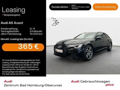 Gebraucht Audi A6 Design 204 PS (150 kW) 2025 Mythosschwarz metallic Kombi