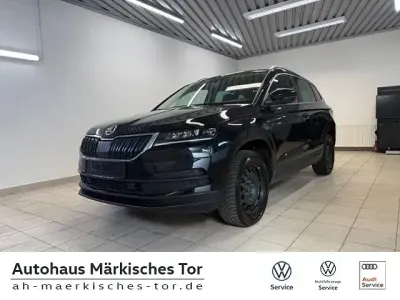 Gebraucht Skoda Karoq Style 150 PS (110 kW) 2020 Schwarzmagic perleffekt SUV