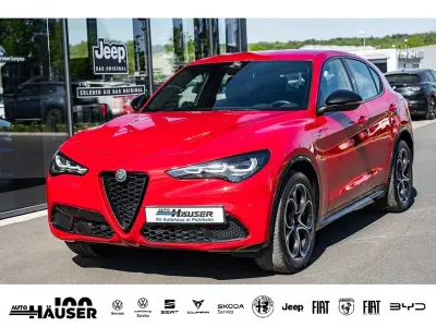 Brugt Alfa Romeo Stelvio Veloce 209 HK (153 kW) 2023 Rød SUV