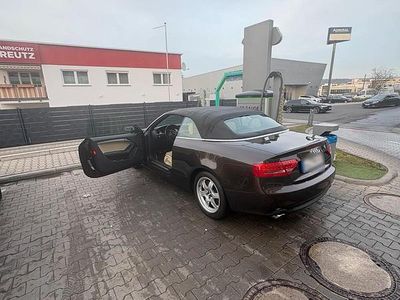 Gebraucht Audi A5 Cabriolet S-Line 211 PS (155 kW) 2009 Braun Cabrio