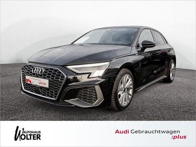 Mythosschwarz metallic Gebraucht 2022 Audi A3 S-Line Limousine | 29.870 € (Etwas zu teuer)