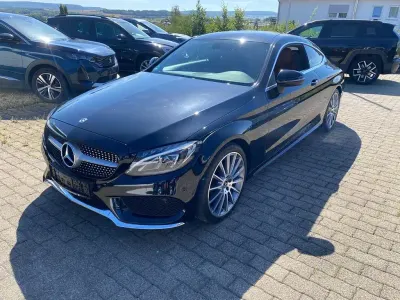 Gebraucht Mercedes C200 AMG 184 PS (135 kW) 2018 Schwarz Coupé
