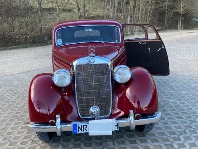Gebraucht Mercedes 170 52 PS (38 kW) 1951 Rot Limousine