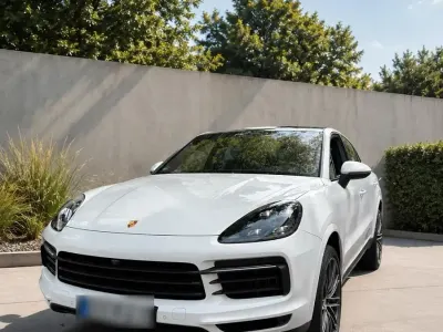 Gebraucht Porsche Cayenne Coupe Chrono 340 PS (250 kW) 2019 Weiß SUV