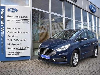 Blau Gebraucht 2020 Ford S-MAX Titanium Van / Kleinbus | 21.990 € (Guter Preis)