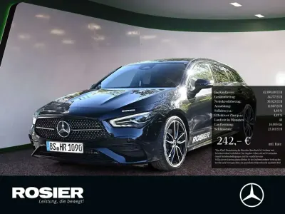 Brugt Mercedes CLA200 Shooting Brake AMG line 163 HK (119 kW) 2025 Sort Stationcar