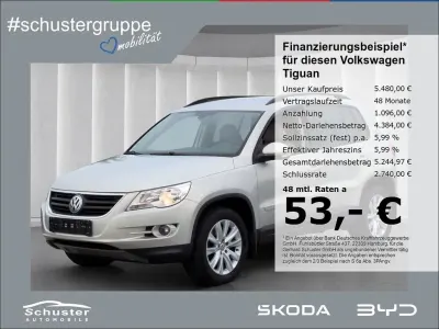 Gebraucht VW Tiguan Track & Field 150 PS (110 kW) 2009 Silber SUV