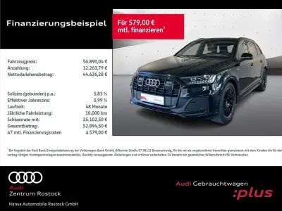 Brugt Audi Q7 S-Line 286 HK (210 kW) 2022 Sort SUV