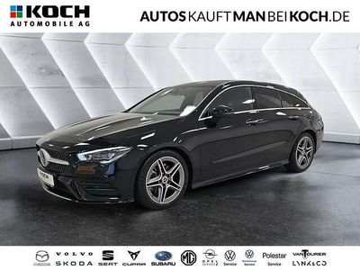 Schwarz Gebraucht 2020 Mercedes CLA200 Shooting Brake AMG line Kombi | 27.800 € (Fairer Preis)