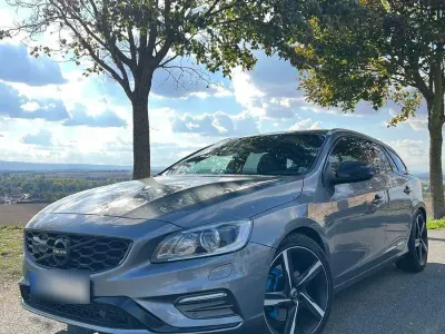 Brugt Volvo V60 R-Design 224 HK (164 kW) 2016 Grå Stationcar