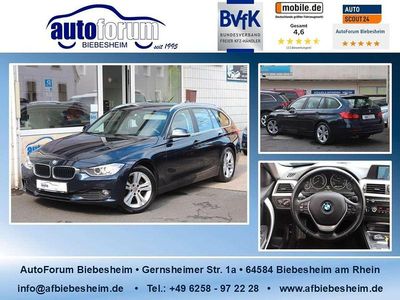 Gebraucht BMW 320 Luxury Line 163 PS (119 kW) 2013 Blau Kombi