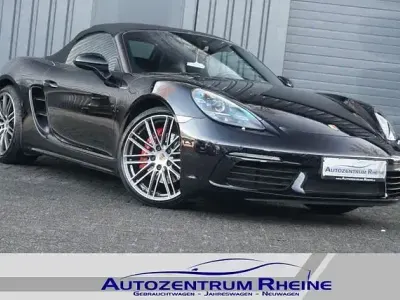Gebraucht Porsche 718 Boxster Chrono 350 PS (257 kW) 2021 Tiefschwarz Cabrio