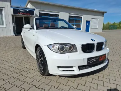 Brugt BMW 125 Cabriolet Performance 218 HK (160 kW) 2009 Hvid Cabriolet