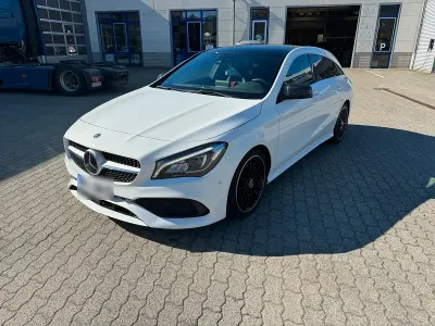Brugt Mercedes CLA250 AMG 211 HK (155 kW) 2018 Hvid Sedan