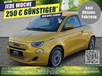 Neu Fiat 500 65 PS (47 kW) 2026 Sun of italy gelb Limousine