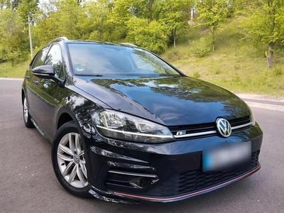 Brugt VW Golf VII R-line 150 HK (110 kW) 2019 Sort Stationcar