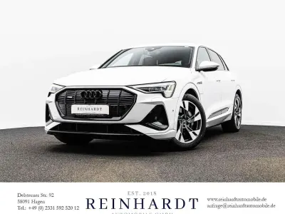 Używany Audi e-tron S-Line 300 kW (408 KM) 2022 Biały SUV
