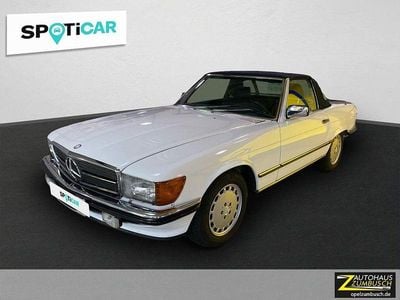 Gebraucht Mercedes SL500 245 PS (180 kW) 1988 Arcticweiß Cabrio