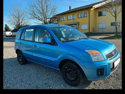 Gebraucht Ford Fusion 80 PS (58 kW) 2010 Blau Kleinwagen