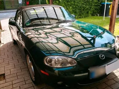 Gebraucht Mazda MX5 Inclusive 148 PS (108 kW) 2001 Grün Cabrio