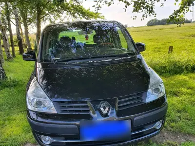Gebraucht Renault Espace 173 PS (127 kW) 2011 Schwarz Van / Kleinbus