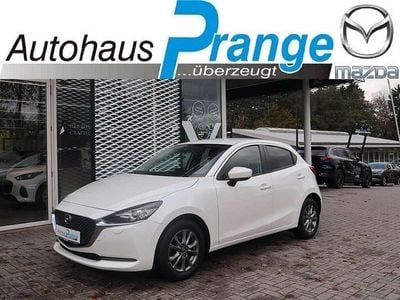Satinweiß metallic Gebraucht 2021 Mazda 2 Exclusive-Line Kleinwagen | 16.985 € (Fairer Preis)