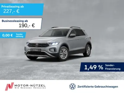 Gebraucht VW T-Roc Life 116 PS (85 kW) 2025 Pyritsilber metallic SUV