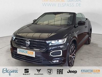 Second-hand VW T-Roc Cabriolet R-line 150 CP (110 kW) 2021 Negru Cabrio