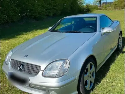Gebraucht Mercedes SLK200 163 PS (119 kW) 2001 Silber Cabrio