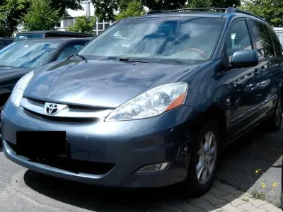 Gebraucht Toyota Sienna Limited 232 PS (170 kW) 2008 Grau Van / Kleinbus
