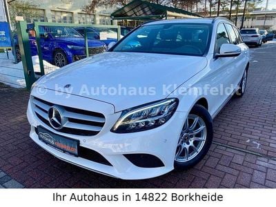Gebraucht Mercedes C180 Business 156 PS (114 kW) 2021 Weiß Kombi