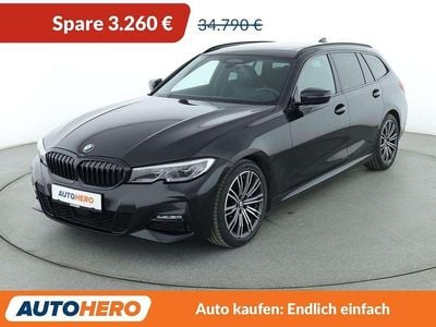Gebraucht BMW 330 M Sport 258 PS (189 kW) 2020 Saphirschwarz Kombi