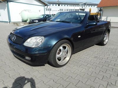 Usata Mercedes SLK200 136 CV (100 kW) 1997 Nero Cabrio