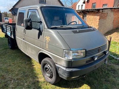 gebraucht VW T4 Doka Pritsche TÜV Oktober 2024 Baufahrzeug Volkswagen