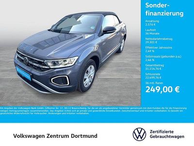 Second-hand VW T-Roc Cabriolet Goal 150 CP (110 kW) 2025 Gri Cabrio