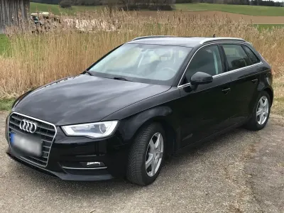 Używany Audi A3 Ambition 125 KM (91 kW) 2016 Czarny Sedan/Limuzyna