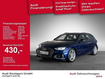 Usata Audi A4 Advanced 150 CV (110 kW) 2021 Blu Station wagon
