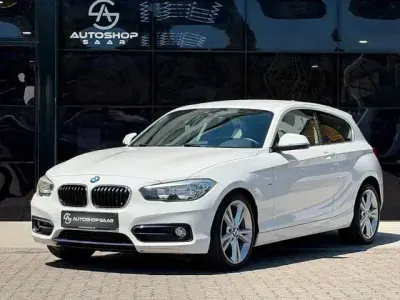 Gebraucht BMW 118 Sport Line 136 PS (100 kW) 2016 Weiß Kleinwagen