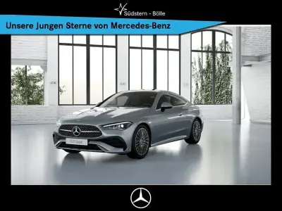 Brugt Mercedes CLE200 AMG 204 HK (150 kW) 2024 Sølv Coupe