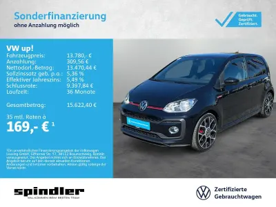 Gebraucht VW up! GTI 116 PS (85 kW) 2020 Schwarz Kleinwagen