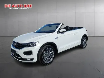 Usata VW T-Roc Cabriolet R-line 150 CV (110 kW) 2021 Bianco Cabrio