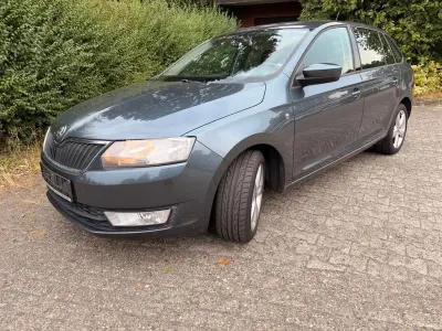 Gebraucht Skoda Rapid Ambition 90 PS (66 kW) 2014 Grau Kleinwagen