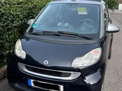 Gebraucht Smart ForTwo Cabrio 71 PS (52 kW) 2007 Schwarz Cabrio